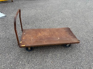 lot 66 image: Metal PlatformTruck 60l x 30w x 11 t