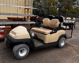 lot 11 image: 2012 Club Car Precedent Golf Cart SN PH 1245-331271 Link Series by Lester battery charger.