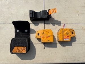 lot 165 image: (2) Pacific Laser Systems in cases with Klein Tool Clip
