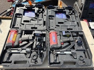lot 166 image: (2) Powers Trak-It C3 Gas Fastening tool in cases Battery and charger