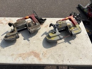 lot 171 image: (2) Milwaukee Heavy-Duty Band Saws, corded