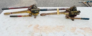 lot 233 image: (2) Shaw Aero Bohn Combi Strapmaster 74-599D 7.5 ton Model B