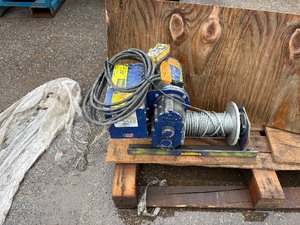 lot 43 image: My-Te electric winch powers up