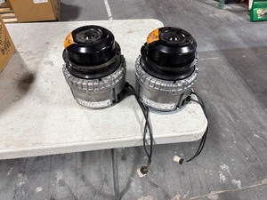 lot 288 image: (2) Ebmpapst Blower motors HD56JZ231