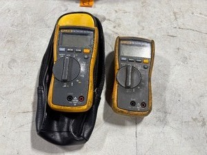 lot 296 image: (2) Fluke 116 True RMS digital multimeters