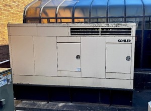 Kohler 135 kW (kilowatts) generator with a John Deere 6081TF001, 4-Cycle, Turbocharged Engine. Paid over$100k