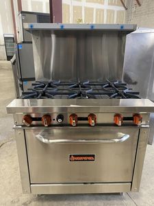 Sierra Commercial Gas Range SR-6-36