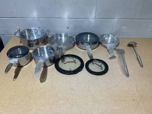 lot 22 image: 12PCS Cookware Set Stainless Steel