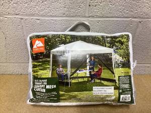 lot 428 image: Ozark Trail Instant Pop Up Canopy Tent with Zippered Canopy Mesh Curtain