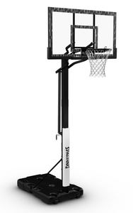 lot 13 image: Spalding 60-Inch Portable Basketball Hoop with Acrylic Backboard