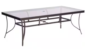lot 64 image: Hanover Fontana Glass Table