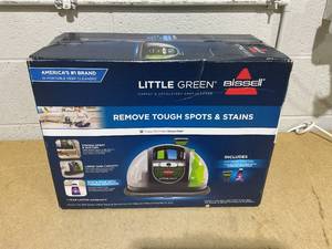lot 146 image: BISSELL Little Green Portable Carpet and Upholstery Cleaner, Car and Auto Detailer, Stain Removal, 3369