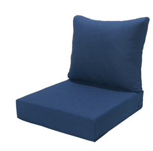 lot 234 image: Better Homes & Gardens 24x 24 Premium Navy Outdoor Deep Seat Cushion Set