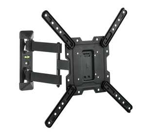 lot 286 image: onn Full Motion TV Wall Mount for 19 to 50 TVs, UL Listed, swivel 45°, up to 5-15°Tilting