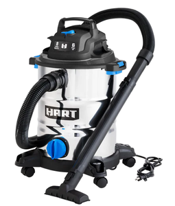 lot 315 image: 8 Gallon 6 Peak HP Stainless Steel WetDry Vacuum