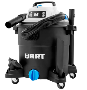 lot 318 image: HART 10 Gallon 6 Peak HP Poly WetDry Vacuum, VOC1012PF 3702