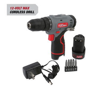lot 336 image: Hyper Tough 12V Max Lithium-Ion Cordless 38-inch Drill Driver with 1.5Ah Battery, 99303