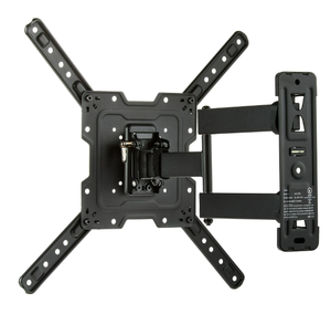 lot 348 image: onn Full Motion TV Wall Mount for 19 to 50 TVs, UL Listed, swivel 45°, up to 5-15°Tilting