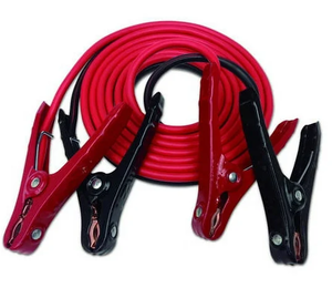 lot 366 image: EverStart 12 8G Tangle-Free Booster Cables with Bonus Light for Automotive Jump Starters
