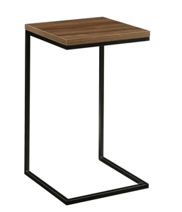 lot 452 image: Mainstays C-Shape Metal End Table