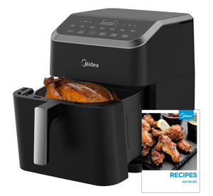 lot 470 image: Midea 7.8 Qt Air fryer with Heat Express Technology, 9-in-1 Programs