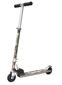 lot 476 image: Razor A Kick Scooter - Special Edition Dino Camo Graphic, Aluminum, Foldable, for Child Ages 5