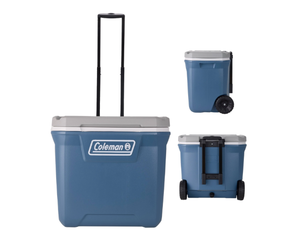 lot 438 image: Coleman 316 Series 60QT Ice Chest Rolling Cooler