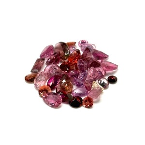 lot 17 image: 10.69 Carat Pink Tourmaline Gemstones Loose
