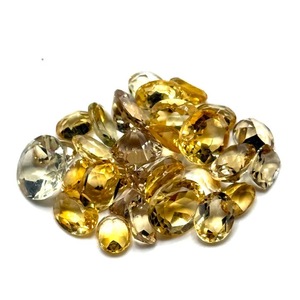 lot 52 image: 34 Carat Citrine Gemstones Loose