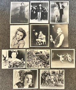 lot 12 image: Collection of 11 Vintage Judy Garland MGM Studio Photographs