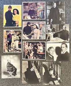 lot 29 image: Collection of 11 Vintage Movie Lobby Card and Promo Photos The Phantom and Psycho