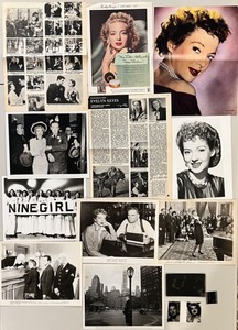 lot 30 image: Collection of Evelyn Keyes Hollywood Photos, Negatives, and Clippings