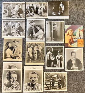 lot 42 image: Collection of Vintage Movie Promotional Photos and Lobby Cards including Juke Box Rhythm and Our Man