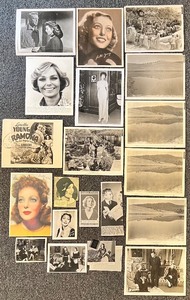 lot 47 image: Loretta Young Vintage Movie Photos and Ephemera Collection with negative