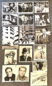 lot 51 image: Collection of Vintage Movie Stills from The Cincinnati Kid & Cast A Giant Shadow Starring Steve McQueen and Kirk Douglas and more