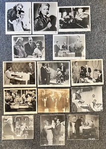 lot 52 image: Lot of 14 Vintage 1950s Movie Lobby Photos - Ive Lived Before & Istanbul