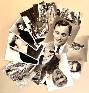 lot 54 image: Collection of Classic Hollywood Actor 8x10 Glossy Reproduction Photos