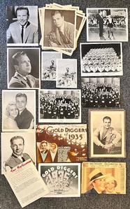 lot 55 image: Collection of Dick Powell Vintage Hollywood Photographs and Ephemera