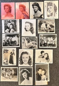 lot 59 image: Collection of Vintage Movie Star Susan Hayward Publicity Photos and Studio Prints