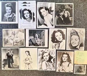 lot 63 image: Jane Russell Hollywood Photo Collection with Negative and Publicity Shots