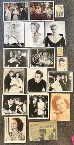 lot 69 image: Collection of Vintage Hollywood Movie Photos, Lobby Cards, and Postcards