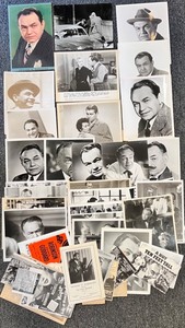 lot 79 image: Edward G. Robinson Vintage Publicity Photos and Movie Ephemera Collection