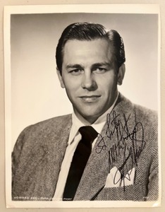 lot 91 image: Signed Black and White Portrait of John Gavin