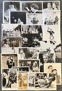 lot 93 image: Collection of Vintage Black and White Hollywood Movie Stills and Publicity Photos Featuring - Judy Garland, Lucille Ball, Gene Tierney, Tyrone Power and more