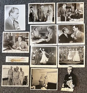lot 98 image: Lot of Vintage James Cagney Movie Publicity Photos and Ephemera, 1950s