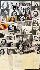 lot 104 image: Hedy Lamarr Vintage Hollywood Photograph and Ephemera Collection