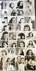 lot 105 image: Large Collection of Vintage Paulette Goddard Hollywood Publicity Photos