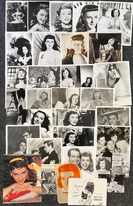 lot 106 image: Paulette Goddard Actress Photographs and Magazine Collection