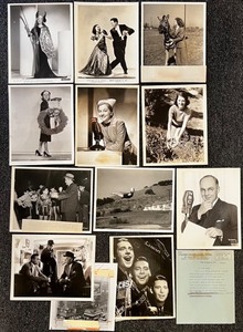 lot 107 image: Collection of 1930s Movie Publicity Photos with CBS and Hollywood Stars