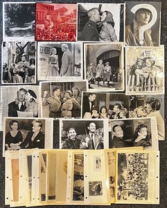 lot 110 image: Collection of Vintage 1940s-1960s Hollywood Movie Publicity Photos and Clippings